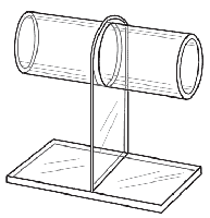 Bracelet Display, 5 3/4"w x 5 3/4"w