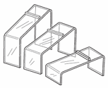Acrylic Shoe Displays