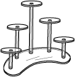 Acrylic Pedestals