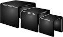 Black Acrylic Riser