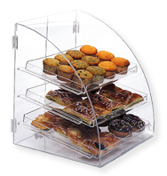 Bakery Display Case - Euro-Style - Curved Front