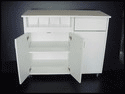 Coffee and Condiment Bar / Waste Disposal - 48L x 20D x 38H