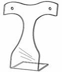 Winged Earring Display Holder