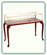 Sit Down Glass Jewelry Display Cases - 20D x 36H - Exceptional Series - Please choose a width.