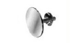 End cap to fit 1" and 1-16" round tubing - 100 per box - Chrome