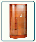 Curved Retail Cabinet
