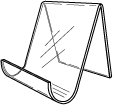 Wide Acrylic Easel - Available in 3 Sizes