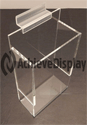 Acrylic Slatwall Sign & Brochure Holders