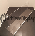 Acrylic Slatwall Shelves