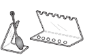 Acrylic Spoon Stands