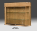 6 Sided Wooden Glass Wall Case