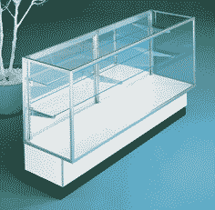 Corner Display Case - Full Vision - Reliable Series