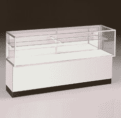 Corner Display Case - Half Case - Reliable Series