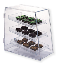 Narrow Countertop Display Case for Pastries