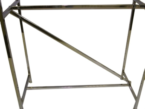 z brace add on for 01-001ch double bar straight rack - 1 per box - Chrome