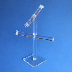 Double Necklace or Bracelet T-Bar Display, 16"h