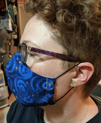 Esperer Half Face Mask - Double Layer - Adult Normal, Woman, or Teen - Non-N95 - Buy one, Donate One