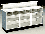 Ledge Top Cash Wrap Counter - Reliable Series - Please choose a length.