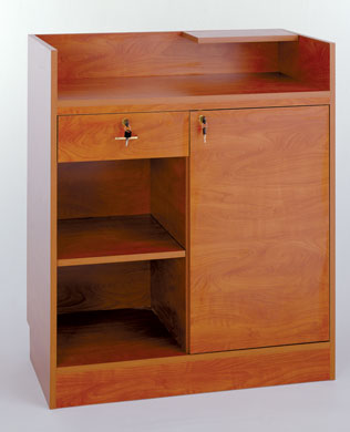 Retail Cash Wrap Counter  - Exceptional Series - Choose Counter Size