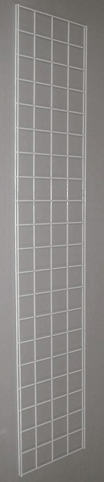1' x 5' grid panel 3" on center - 3 per box - White
