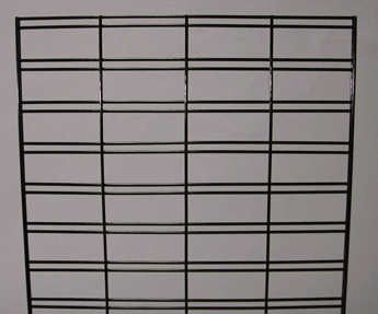 2' x 4' slatgrid panel  - 3 per box - Black