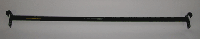 straight hangrail 48"l round tubing for grid - 10 per box
