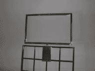 7"h x 11"w cardholder with mitered corners grid mount - 25 per box