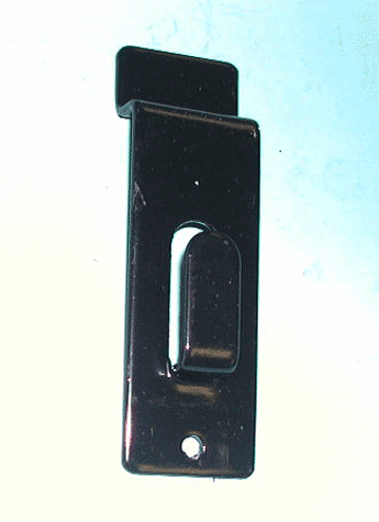 picture hook for slatwall - 100 per box - Black