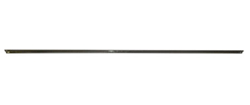 48" shelf support bar for glass with rubber rests - 10 per box - Chrome