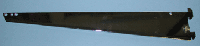 18" shelf or hangrail bracket for standard 1" slot 2" on center - 25 per box - Chrome