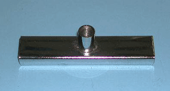 4" long clamp with magnetic base fits  3/8" swedge stem - 100 per box - Chrome