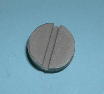 replacement screws for cubbie clips - 200 per box - Chrome