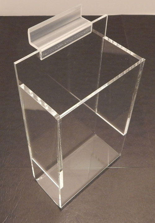 Single Pocket Slatwall Brochure Holder - Available in 3 Sizes