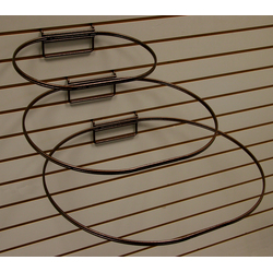 Wicker Basket Display Ring for Slatwall - 6 per box